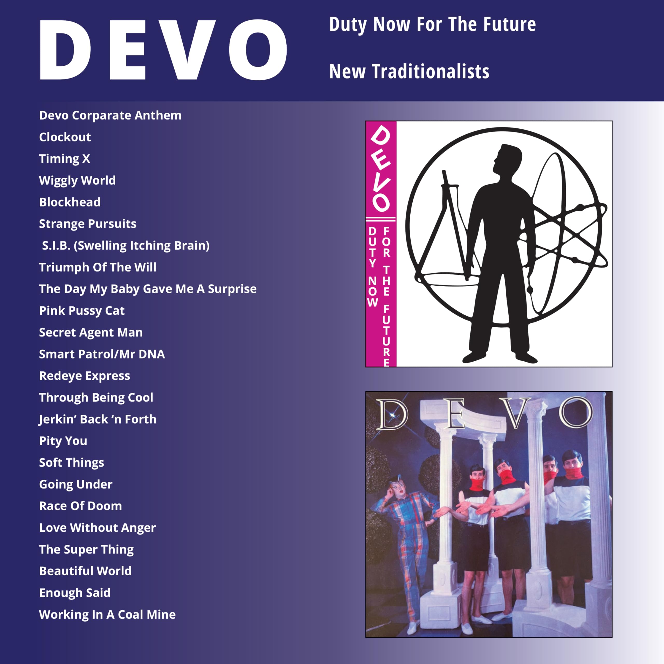 Amazon.com: Duty Now For The Future / New Traditionalists