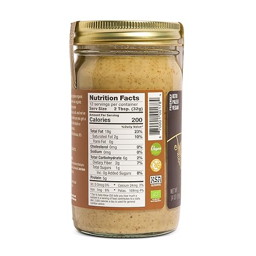 Miniatura 2 de Artisana Organics - Mantequilla de nuez cruda con anacardos (tarro de 14 onzas)