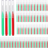 Vista 12 de Patelai 100 piezas de cepillos para limpiador, cepillo interdental, palillo de dientes, cabezal de hilo dental, hilo dental, higiene dental, hilo