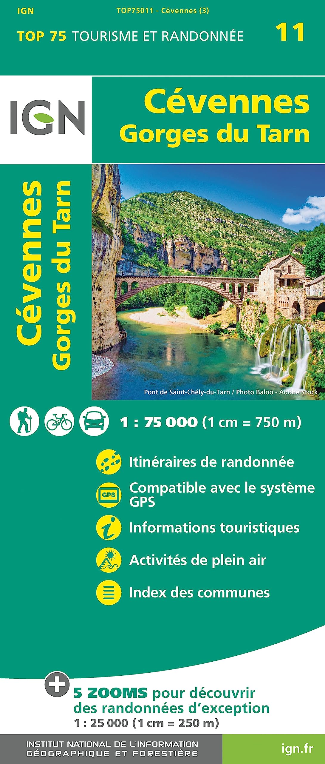Cévennes / Gorges du Tarn (75011) (TOP 75)