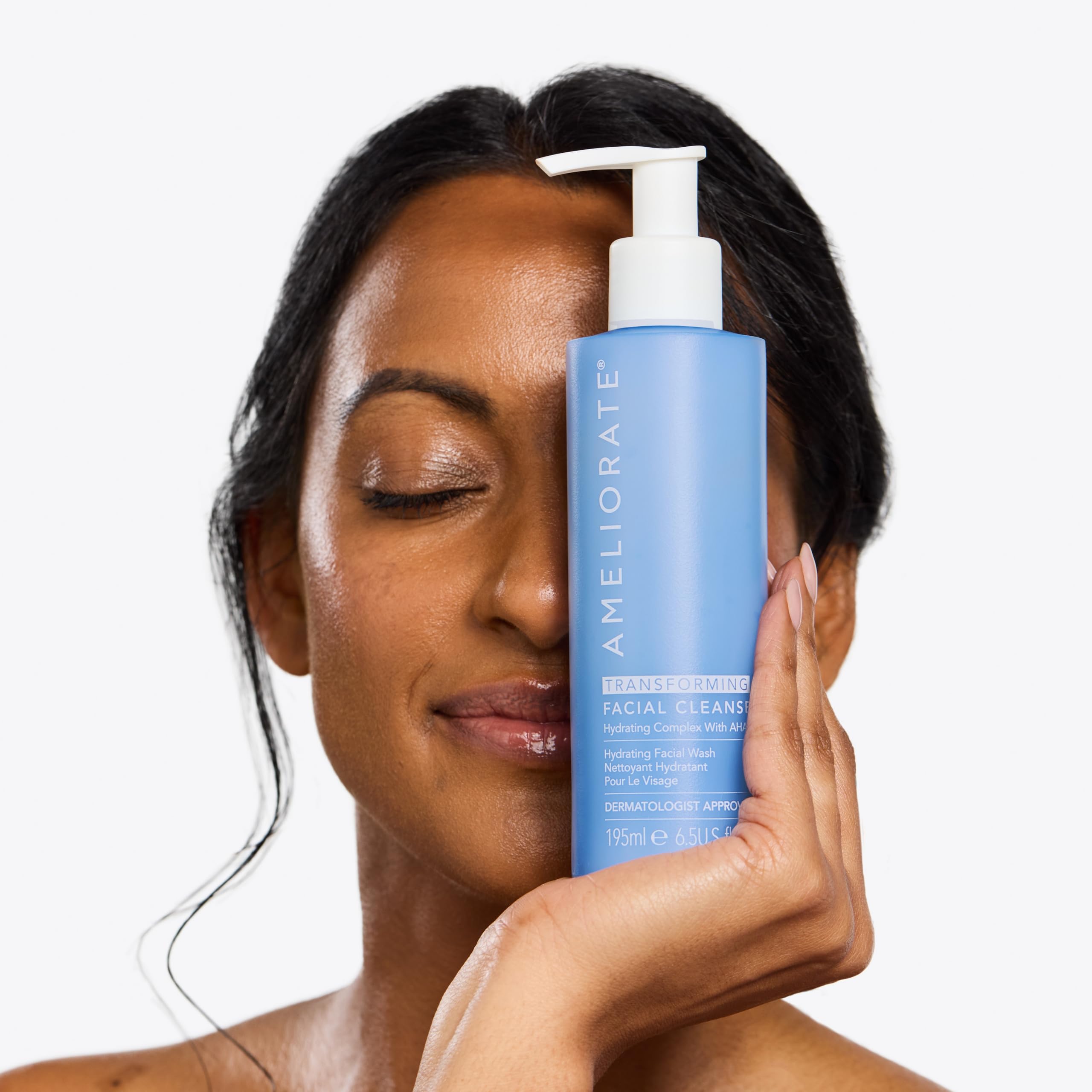 AMELIORATE Transforming Facial Cleanser 200ml, White, 200 ml (Pack of 1) - Image 4