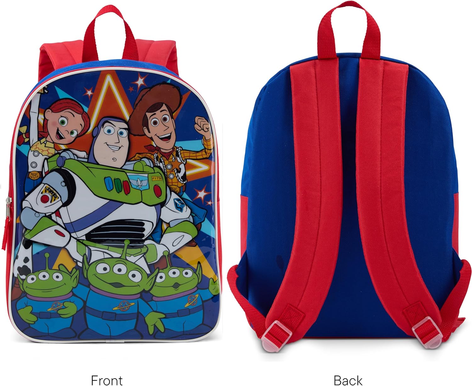 Disney Toy Story Backpack for Kids - Cute & Durable Kids Backpack for Boys with Padded Straps & Zip Compartment - Ideal Toddler Bookbag for School & Travel - 15” - Image 6