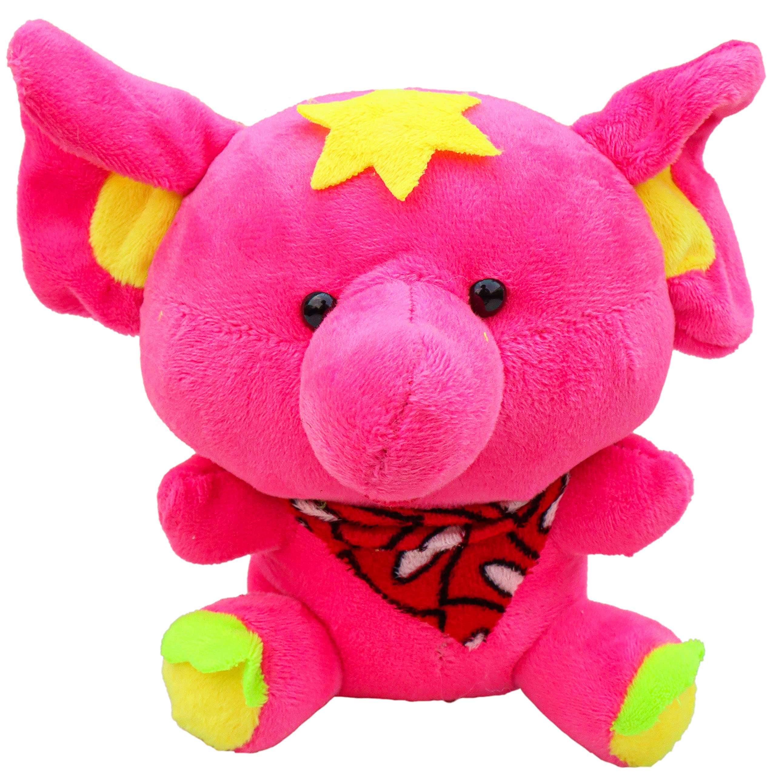 Toyshine Happy Appu Soft Toy for Kids Boy Girl Baby | Soft Feather Cotton Fabric, Peppy Elephant, Pink (B098LLTJG7) Amazon Price History, Amazon Price Tracker