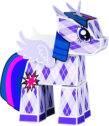 My Little Pony Fold Your Own Paper Twighlight Sparkle, Paper Punk My Little Pony Paper Building Blocks, Twighlight Sparkle