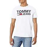 Tommy Hilfiger Mens Short Sleeve Tommy Jeans Logo T-Shirt
