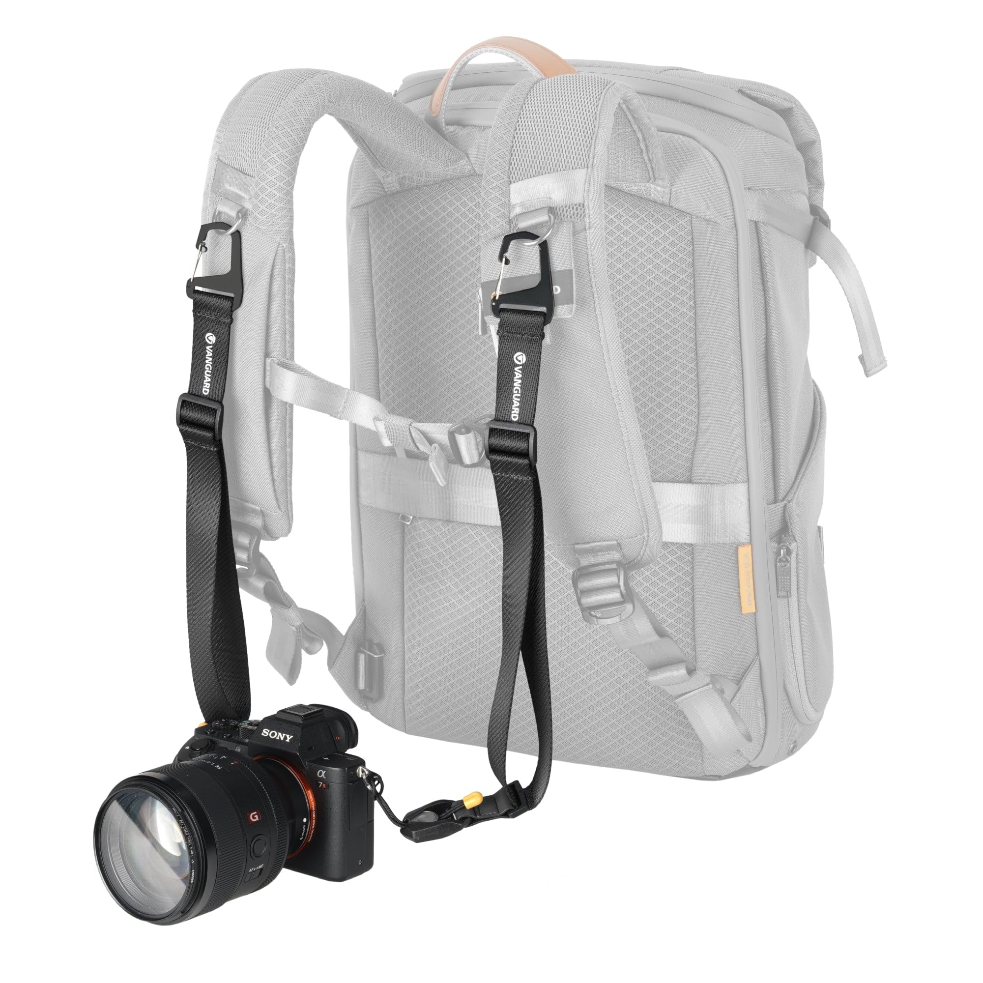 VANGUARD Connect Backpack Strap Correa mochila cámara (2 uds), Negro