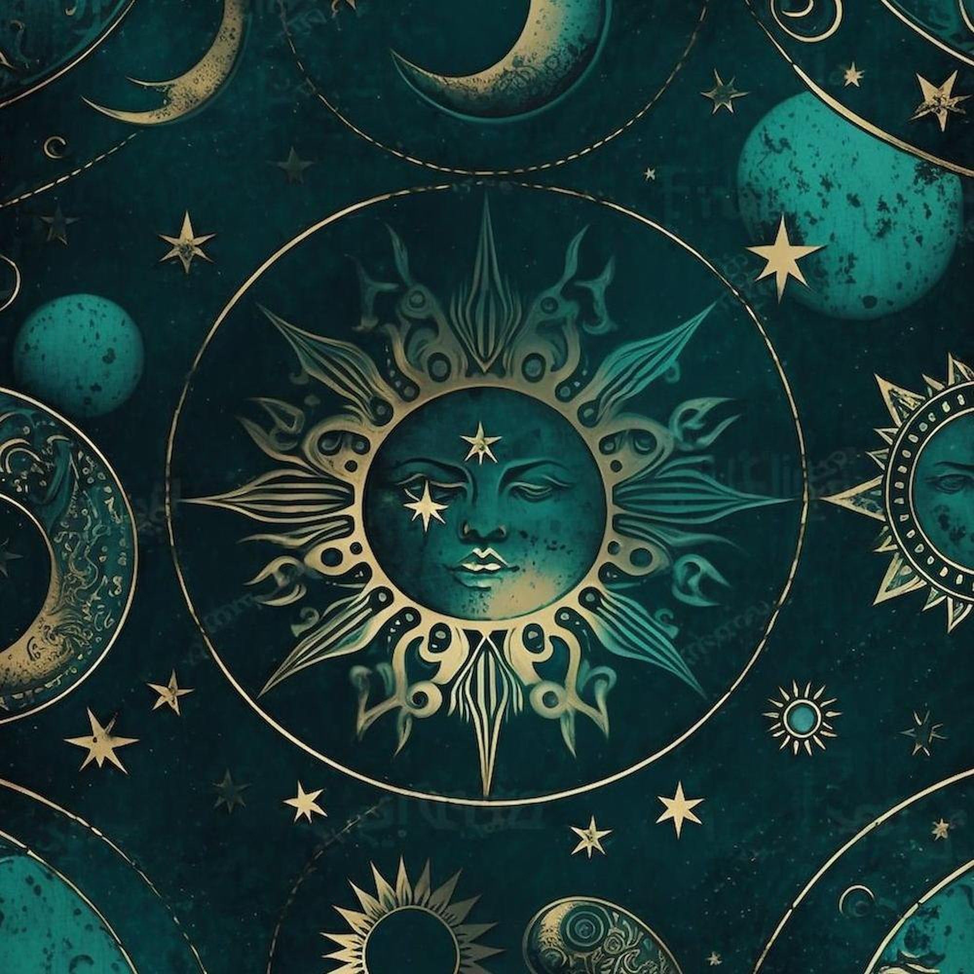 CafePress Celestial Moon Apparel and Home Décor Queen Duvet Cover, Printed Comforter Cover, Unique Bedding