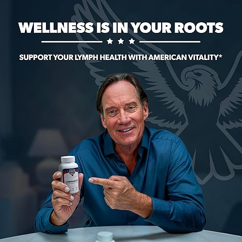 Miniatura 5 de LymphaVive - Suplementos de drenaje linfático para hombres y mujeres, apoyo linfático con bromelina, equinácea, raíz de bardana, diente de león,
