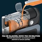 Ninja SLUSHi Machine à boissons glacées, granités, cocktails, frappés, milkshakes et jus glacés, vu sur TikTok, sans glace ni préparation requises, capacité 1,9 l, bleu et gris FS301EU - 6