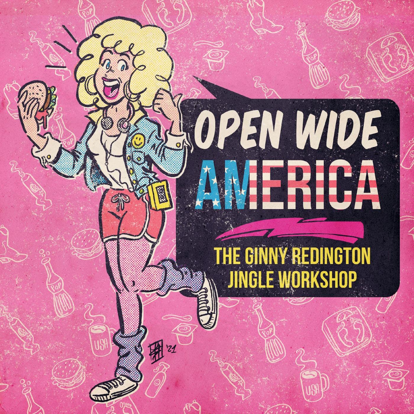 Ginny Redington Open Wide America: The Ginny Redington Jingle Workshop CD New 90