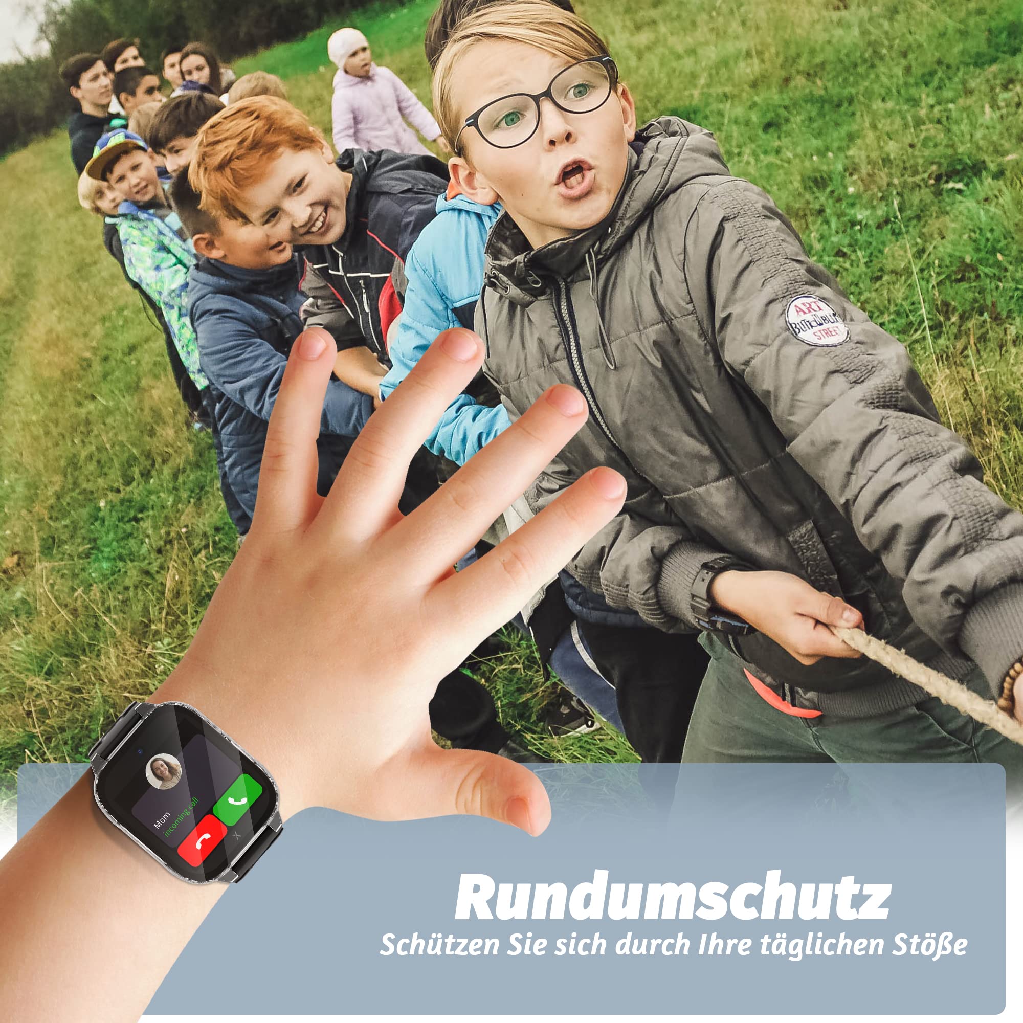 RC1WD Panzerglasfolie Für XPLORA XGO3 / Kidzi - 2 Stück 9H Displayschutz