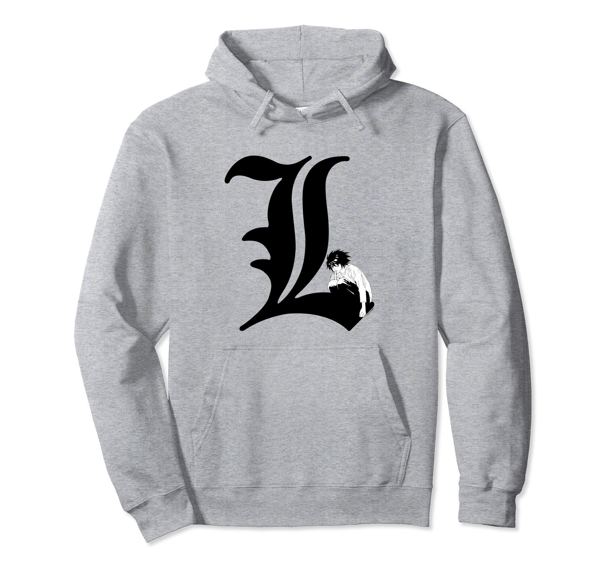 Death NoteL Symbol Anime Pullover Hoodie