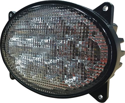 Miniatura 3 de TIGERLIGHTS Tiger Lights TL8520 - Faro delantero ovalado LED de 12 V compatible con/repuesto para caso/IH 5088, 6088, 7088, 7120, 7230, 7130, 8010,