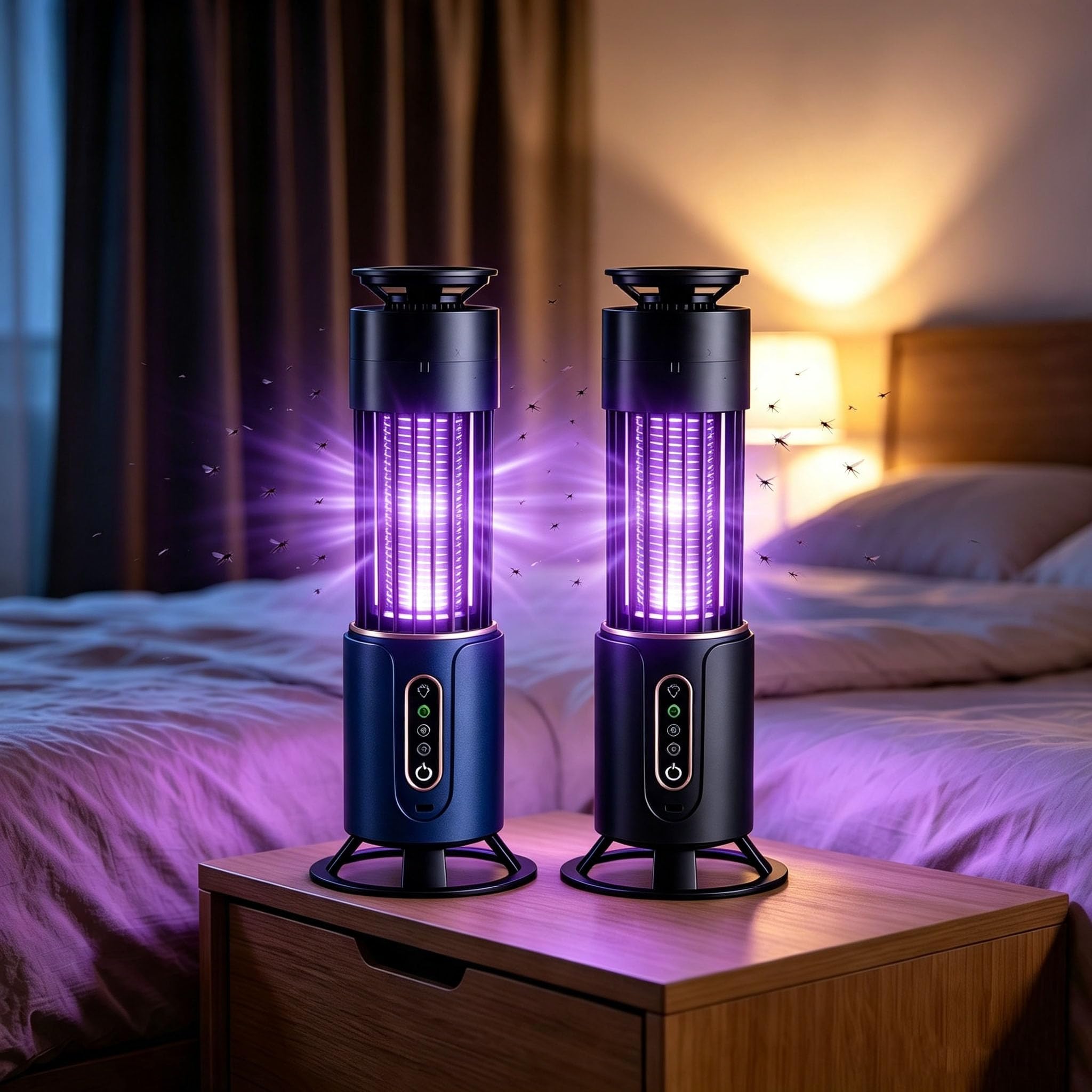 BugyTrapox Mosquito Zapper Indoor Electric Insect Trap UV Light (Mix)