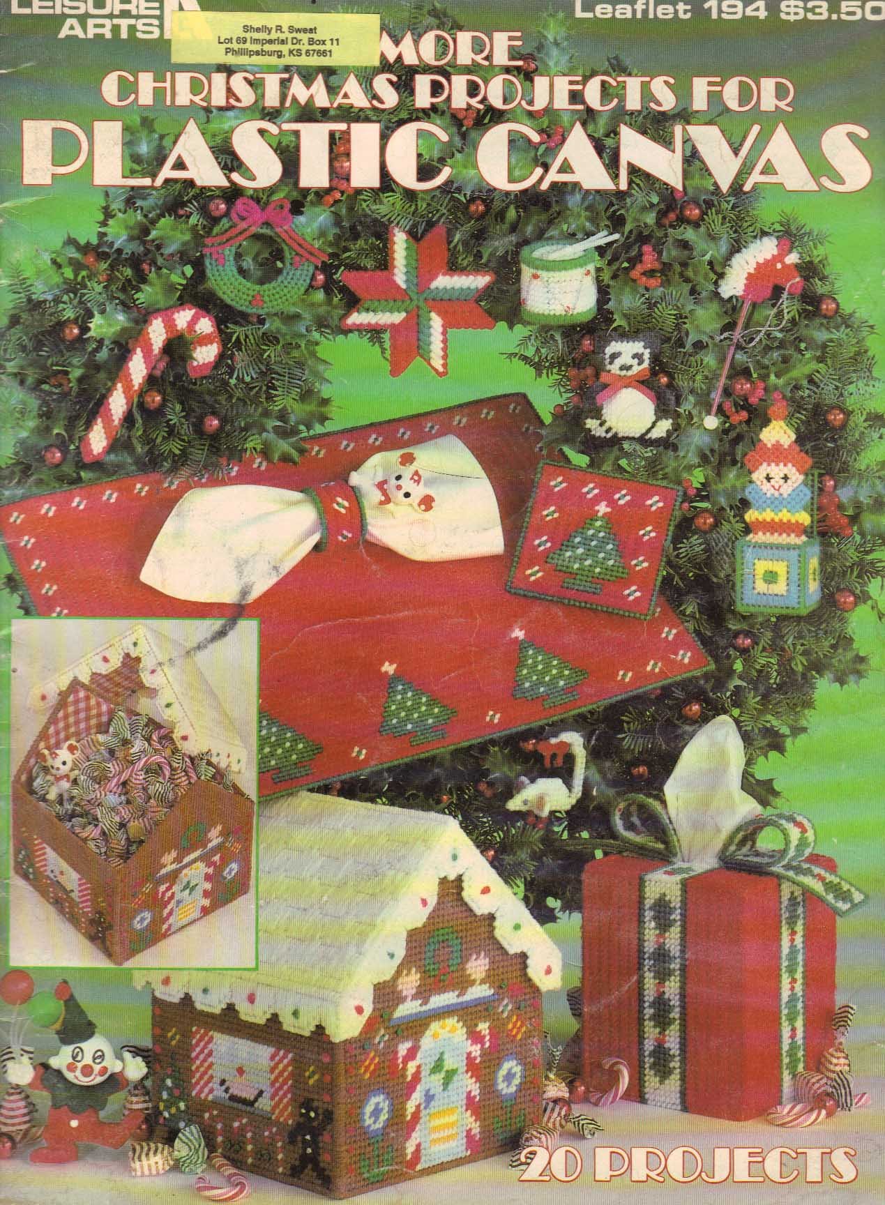 More Christmas Projects for Plastic Canvas (Leaflet 194)
