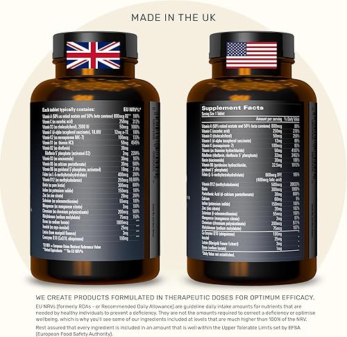 Miniatura 2 de Inessa BIOACTIVE Multivitamínico avanzado | Forma potente, probada más absorbible y dosis óptima CoQ10 100 mg, vitamina D3 2000 UI, espectro B, K2