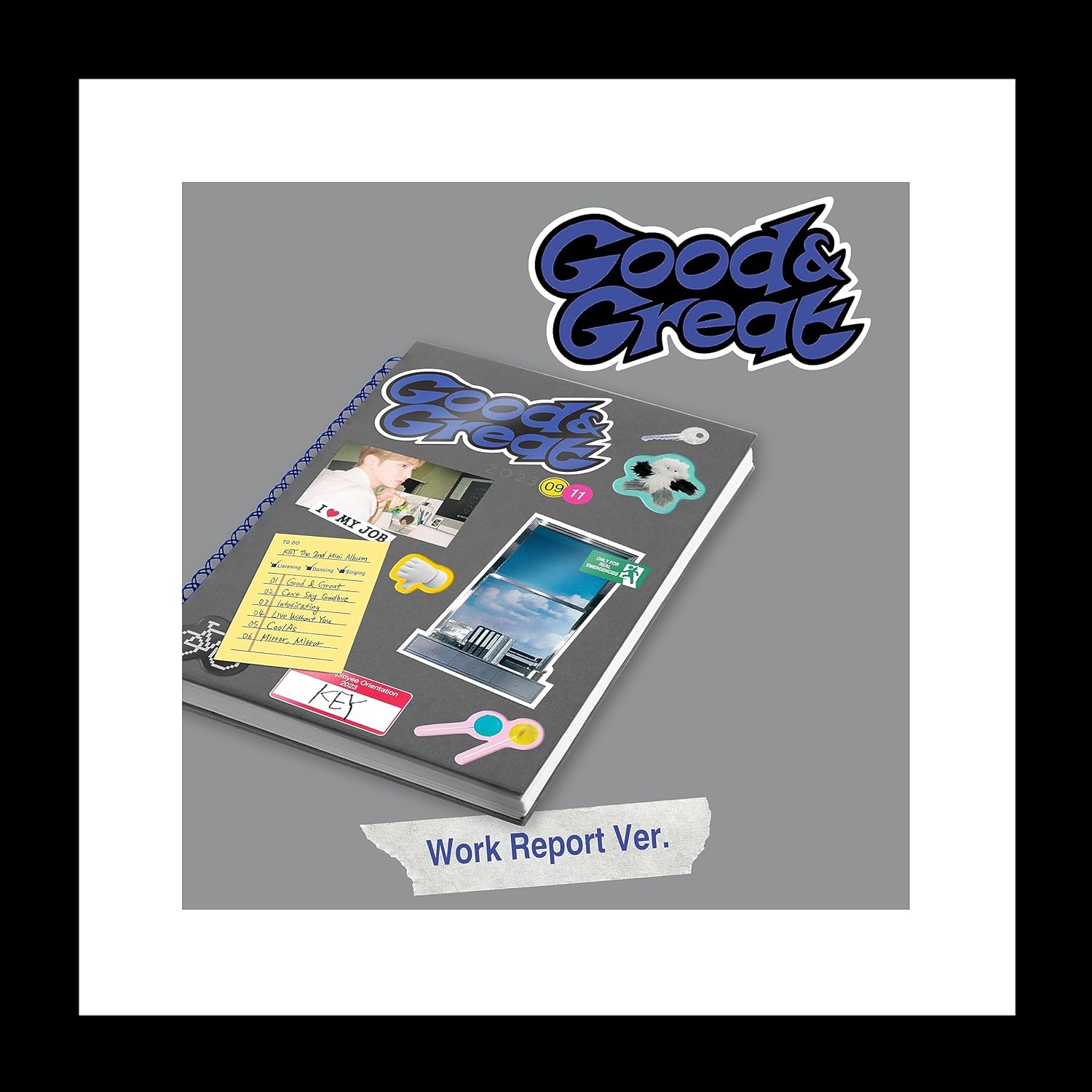 Amazon.co.jp SHINee KEY Good & Great 2nd Mini Album Work Report