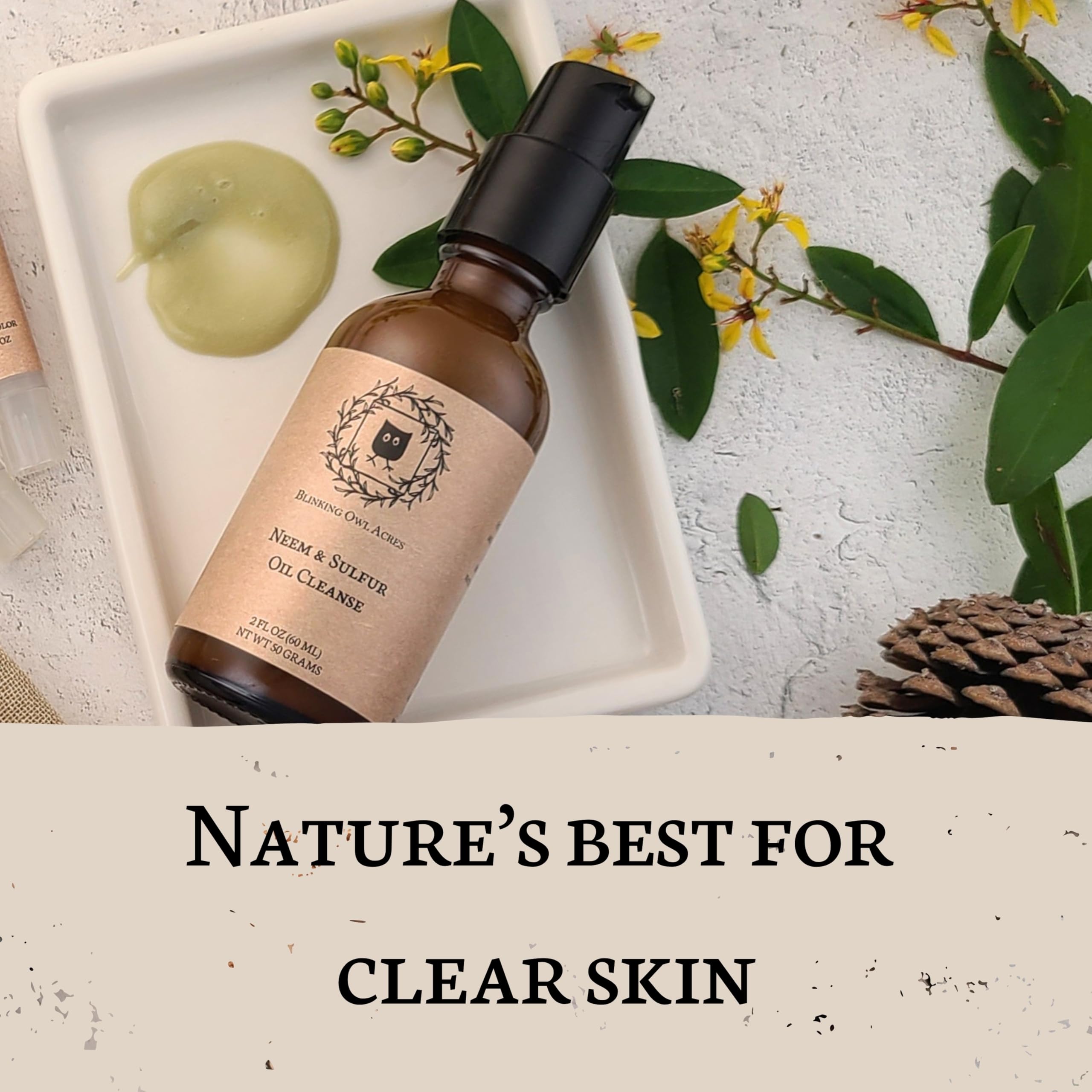Amazon.com: Blinking Owl Acres - Neem & Sulfur Oil Cleanse