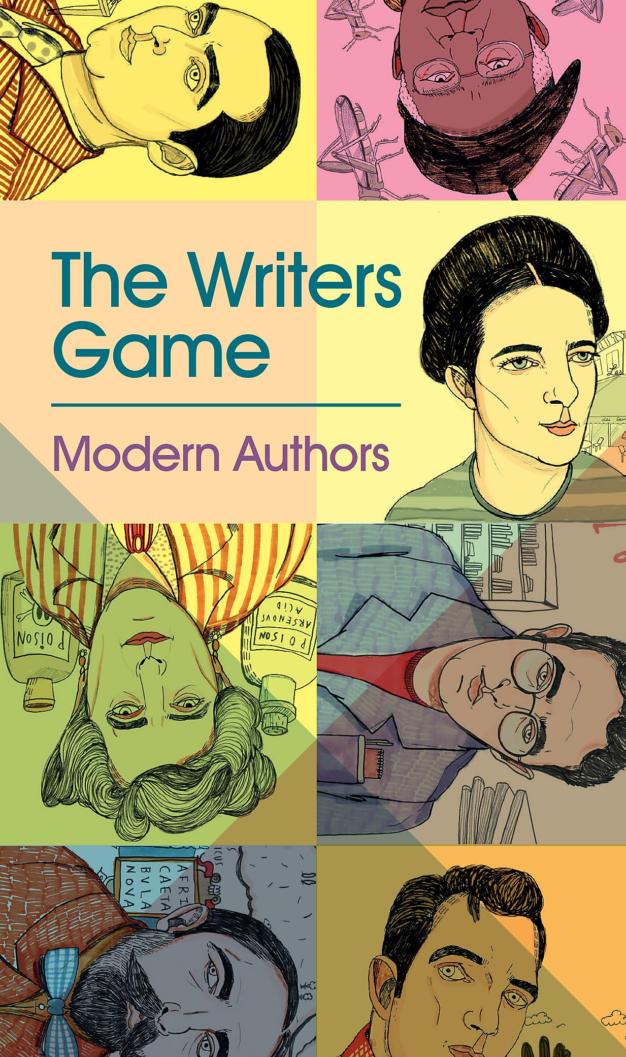 The Writer's Game Modern Authors by Alex Johnson (Cards)