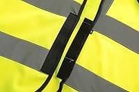 Vista 5 de AYKRM 12 colour High visibility viz vest hi vis viz reflective work construction safety vest (XS-8XL)