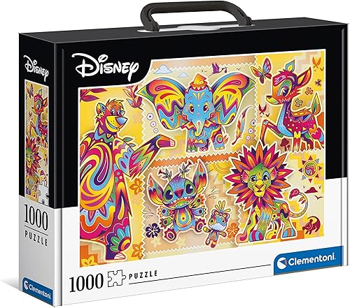 Clementoni - 39677 - Disney Classic Puzzle - 1000 piezas - Rompecabezas para adultos, entretenimiento para adultos - Hecho en Italia