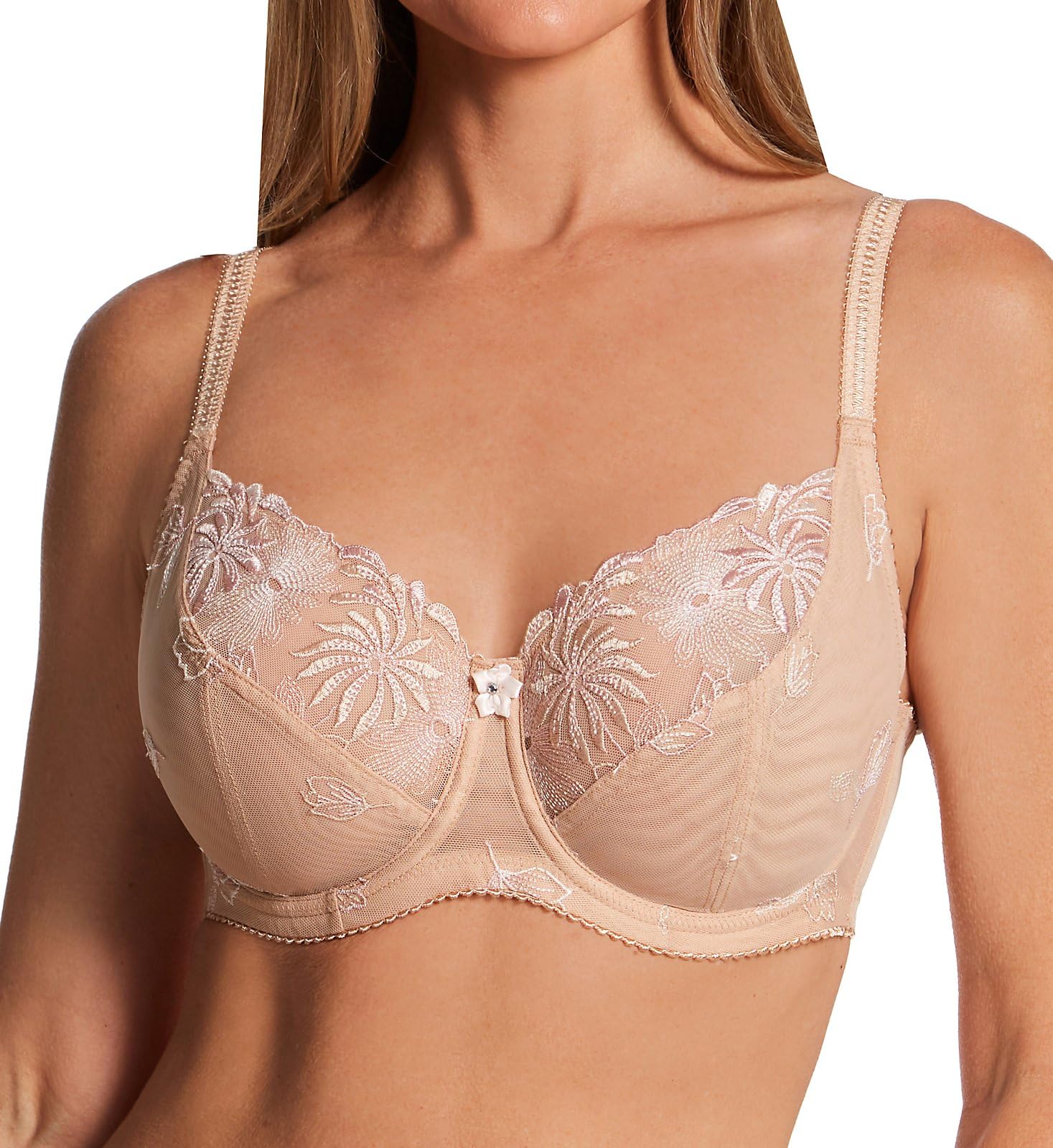 Pour Moi Women's Latte 7702 St Tropez Underwired Full Cup Bra