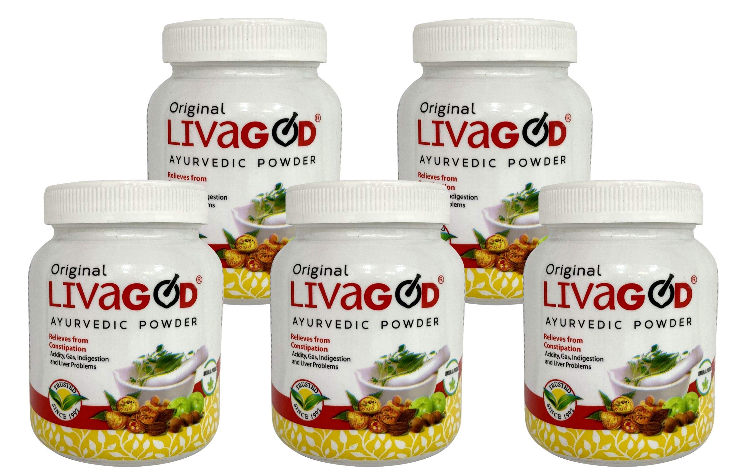 Livagod Ayurvedic Powder 100 gm Pack of 5 (B08R8WXZ79) Amazon Price History, Amazon Price Tracker