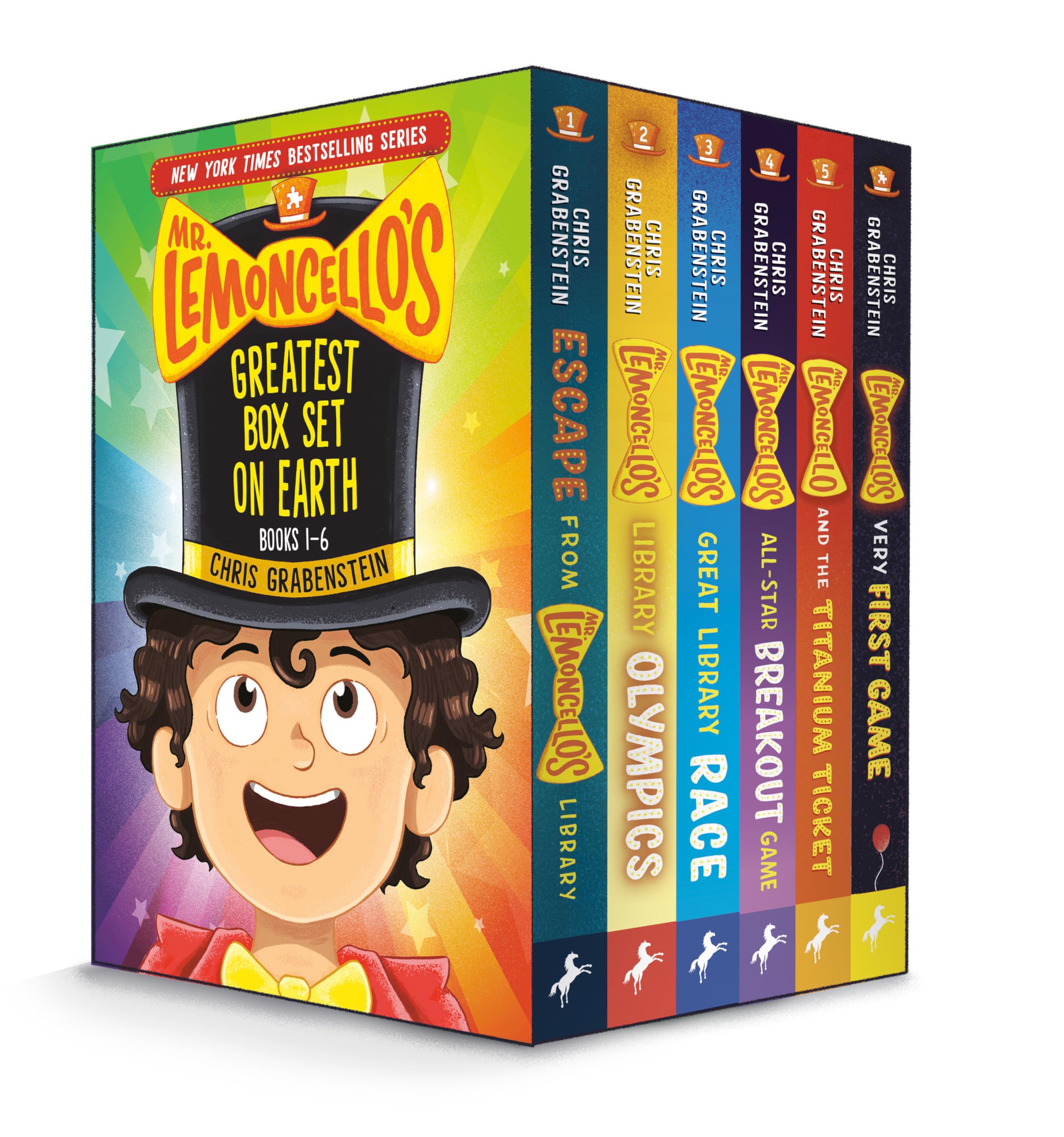 Mr. Lemoncello's Greatest Box Set on Earth: 6 Books! (Mr. Lemoncello's Library)