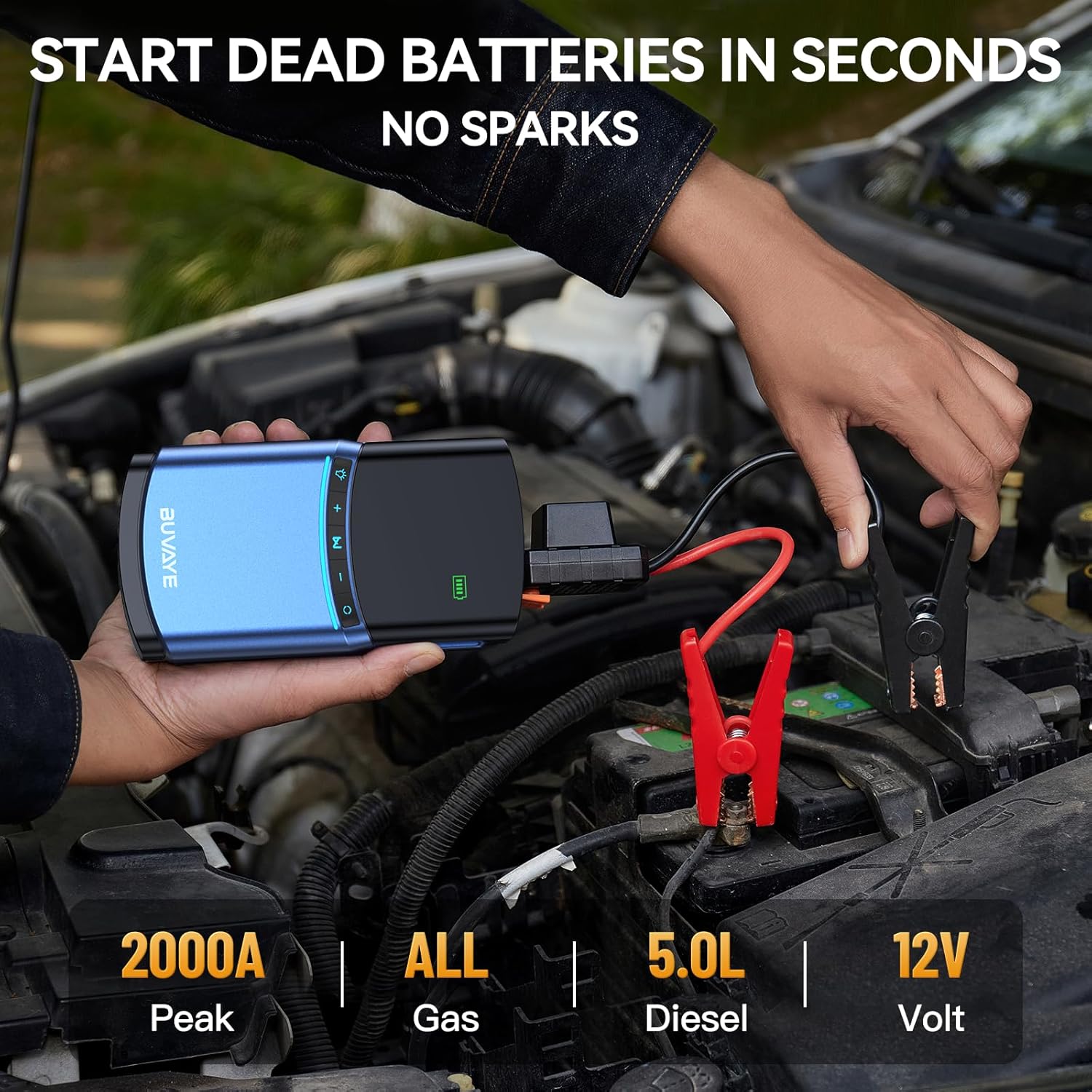 Jump Starting a Car Battery