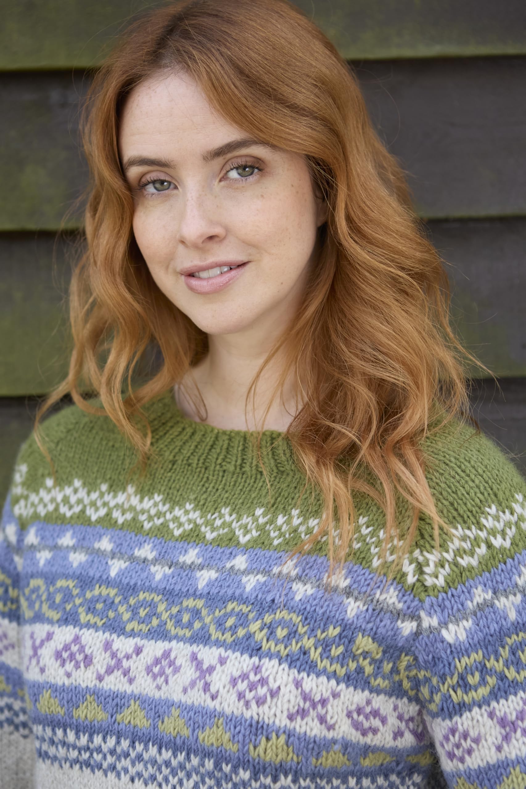 Pachamama Maglione da donna in lana lavorato a mano tradizionale individuale Fair Isle modello fatto a mano spesso caldo pullover maglione commercio equo e solidale