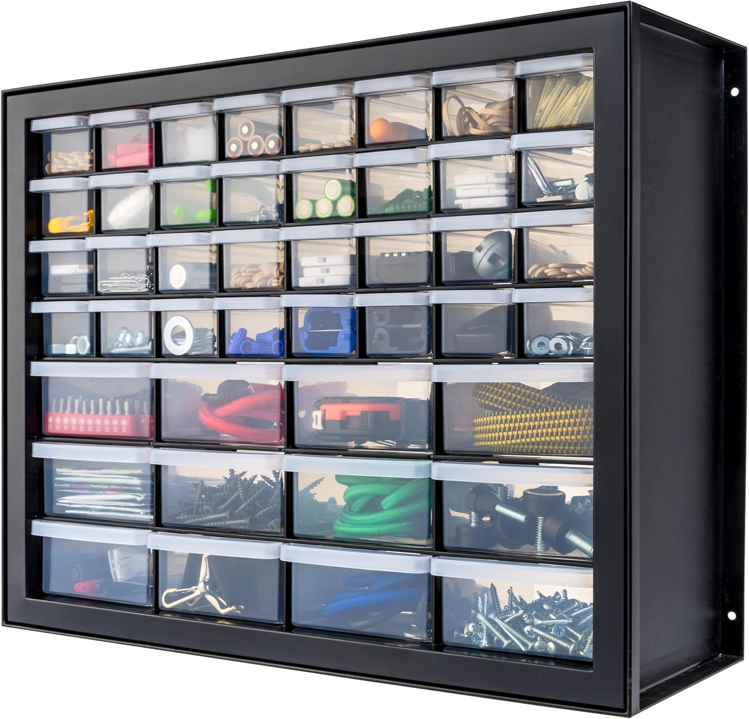 IRIS USA Screw Tool Organizer Small Parts Cabinet Chest