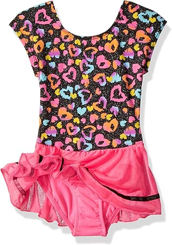 Miniatura 2 de Jacques Moret Maillot clásico de manga corta con falda para niñas