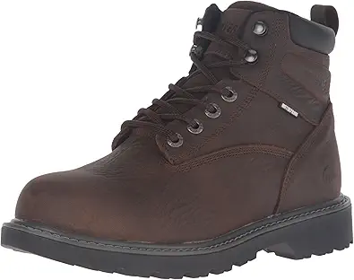 Wolverine Mens Floorhand Waterproof 6 Steel-Toe Work Boot