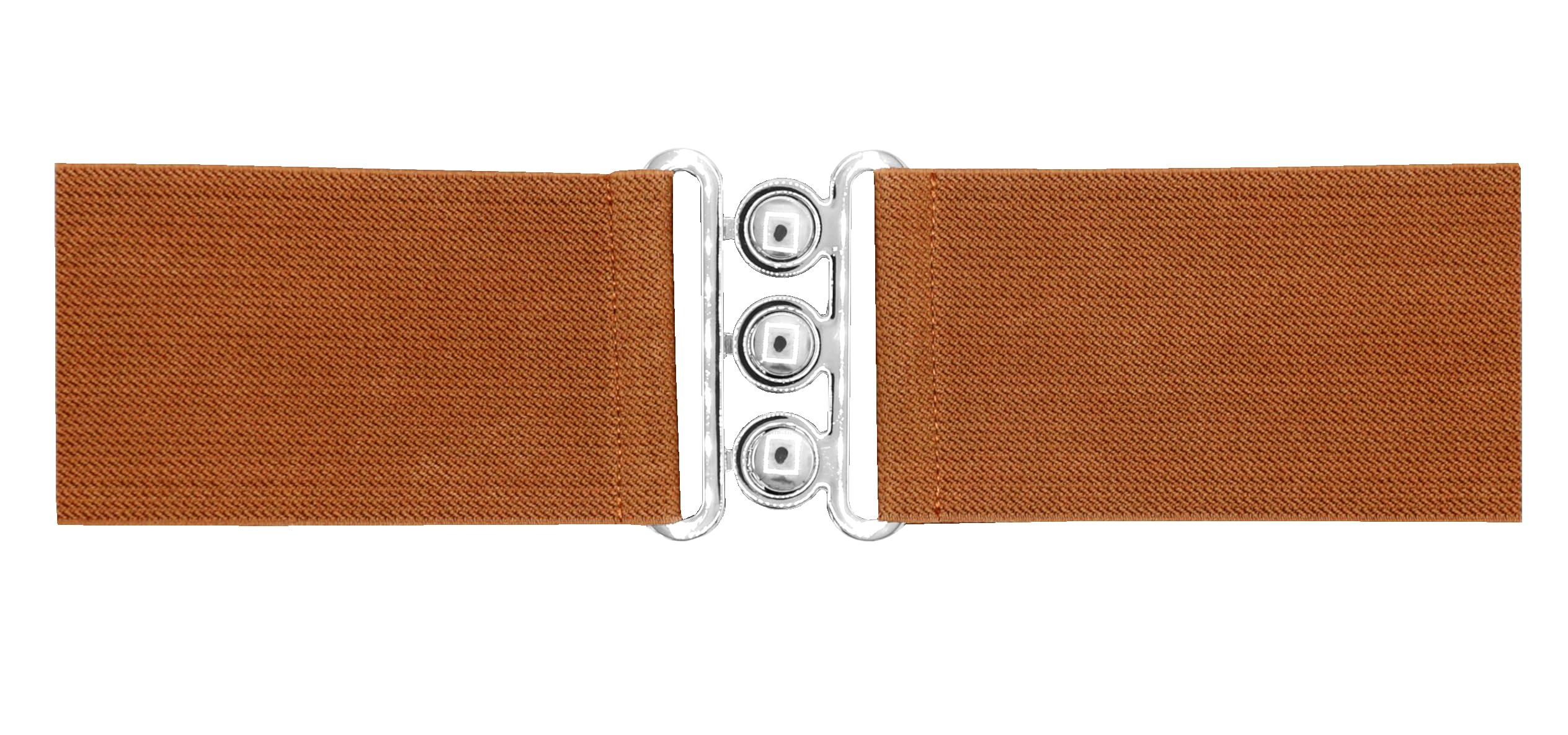 Van Der Rich ® - Breiter elastischer Gürtel mit Schnalle 7,5 cm - Damen