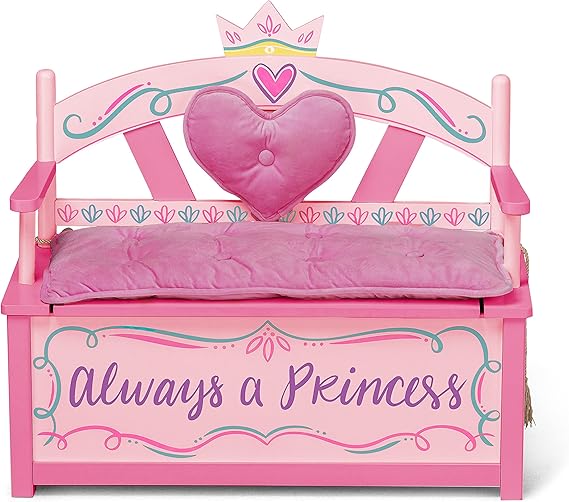 Princess bench toy box Outlet