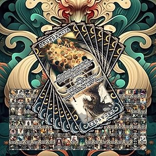 Oráculo das Respostas com Significados. Baralho das Resoluções. Em Português. Deck com 71 Cartas com Ilustrações Exclusivas. Oráculo Artesanal Personalizado