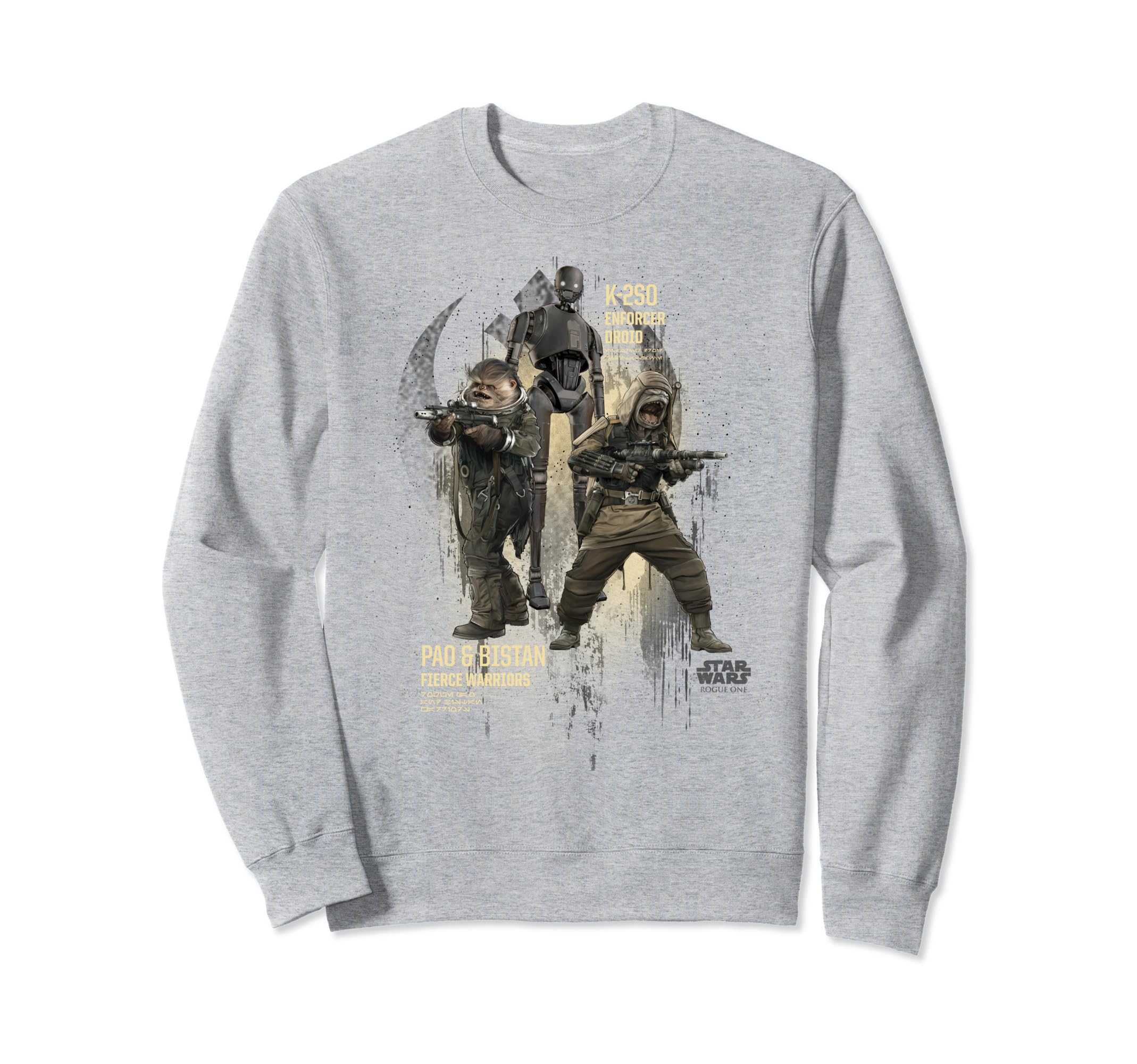 STAR WARSRouge One Pas & Biston Warriors Rebel Logo Sweatshirt