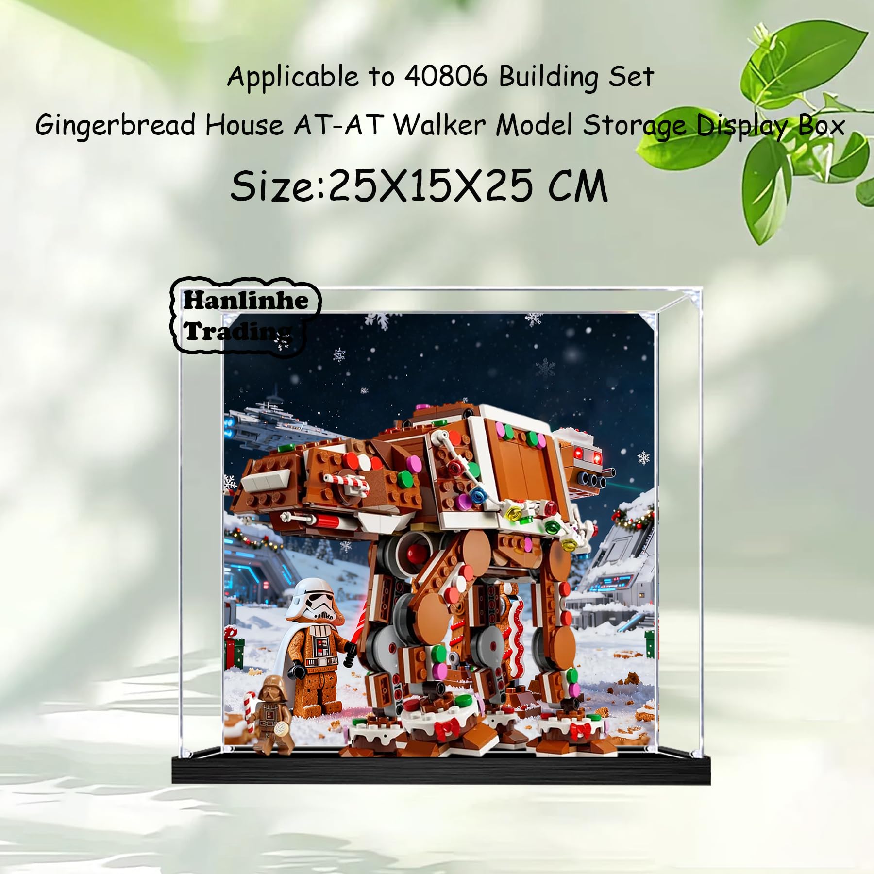 Amazon.com: Acrylic Display Case for Lego 40806 Gingerbread House