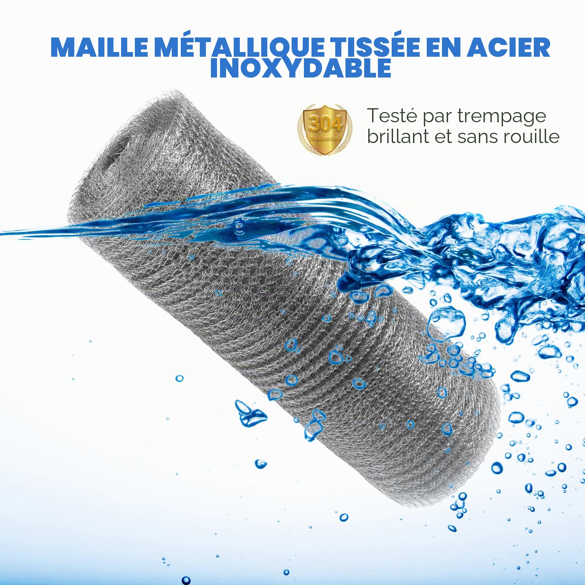 210 mm x 6 m Grille Anti Rongeur,Grillage en Acier Soudé Galvanisé à Chaud pour Rongeurs,Grillage Anti Rongeur, avec 50 câbles, 3mm Grillage Galvanisé Petite Maille