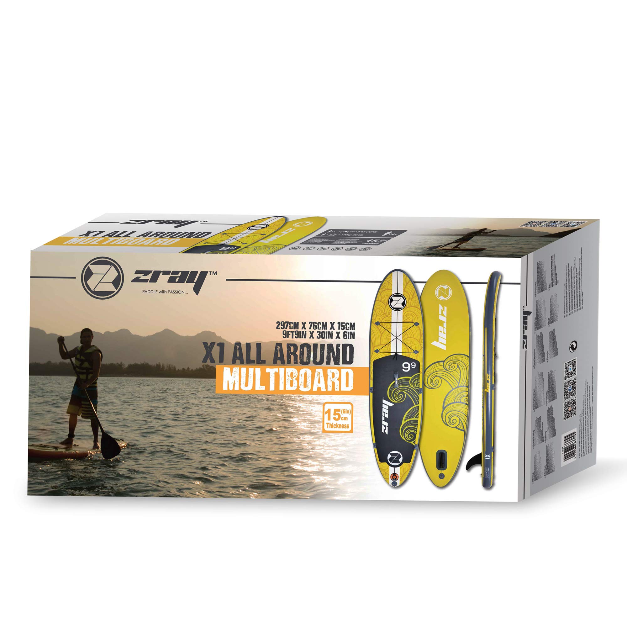 Amazon.com : Inflatable Zray X1 All Around Multiboard Stand