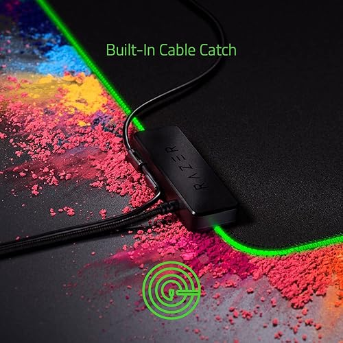 Miniatura 7 de Razer Goliathus Chroma - Alfombrilla de mouse suave para juegos con superficie de tela microtexturizada, optimizada para todos los ajustes de