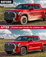 Vista 2 de Mud Flaps for Toyota Tundra 2026 2025 2024 2023 2022 All Weather Guard Mud Guards Splash Front & Rear 4pcs Set Accessories