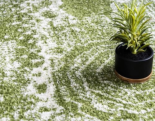 Vista 123 de Unique Loom Bromley Collection Vintage Traditional Medallion Border - Alfombra, Polipropileno, Amarillo/Crema azu/marfil,Gris