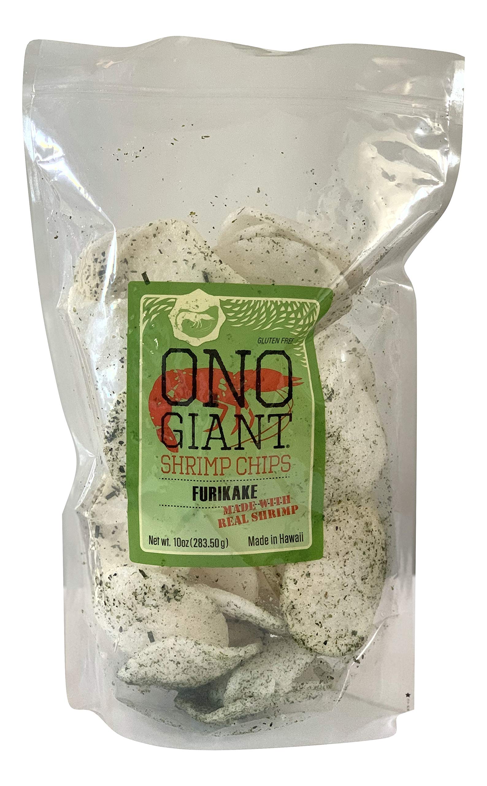 Amazon.com: Gourmet Ono Giant Shrimp Chips with Furikake XL