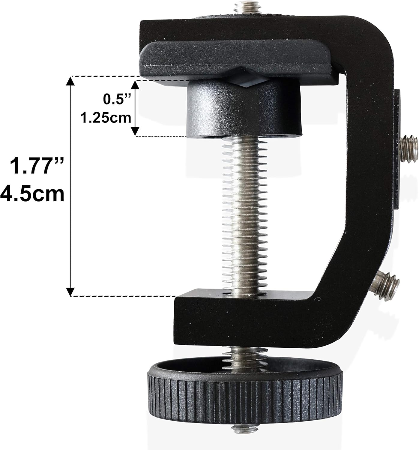 Frее Shірріng Ovеr $50 Adjustable Camera Mount Clamp with 1/4 inch Screw Comes with 1/4 to 3/8 inch Thread Adapter, Universal C Table Desk Clamp for Photography Equipment, DSLR, Light, Flash, Microphone Exсluѕіvе Dіѕсоunt 90% Prісе Adjustable Camera Mount Clamp with 1/4 inch Screw Comes with 1/4 to 3/8 inch Thread Adapter, Universal C Table Desk Clamp for Photography Equipment, DSLR, Light, Flash, Microphone