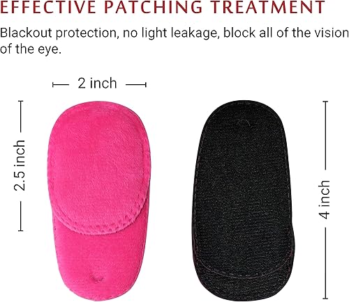 Miniatura 3 de Astropic 2 parches oculares para niños Parche de ojos para niñas para gafas Parches médicos para los ojos para niños con ojo perezoso Parche para
