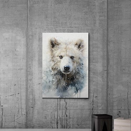Miniatura 7 de Fox Mother Cub Print, In The Style Of Stencil,Based, Kids Wall Art, Kids Wall Art Display, Mom And Baby Animal Art Print, Wall Art, Wall Decor