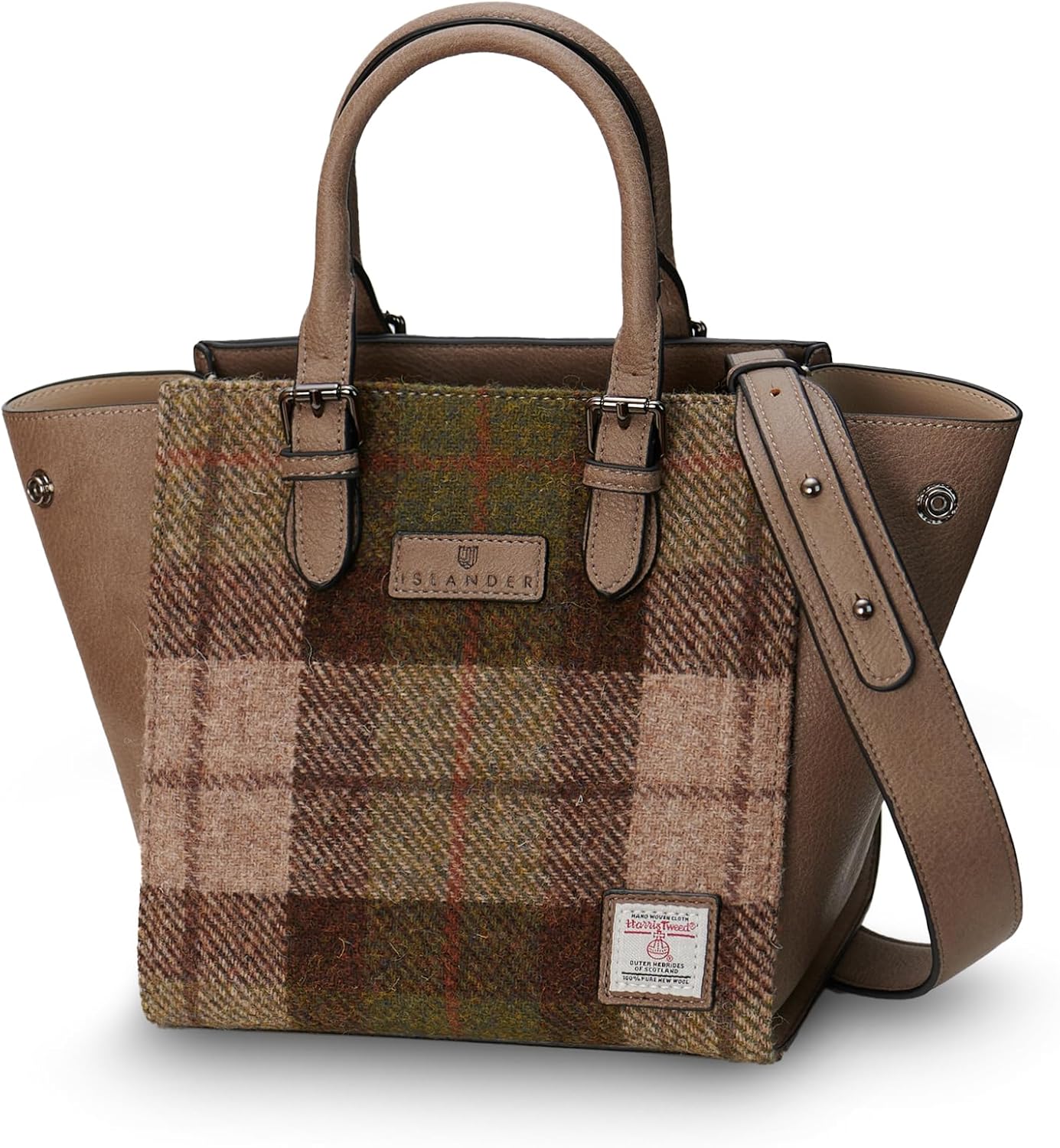 Islander Harris Tweed Medium Caillie ToteTote bag