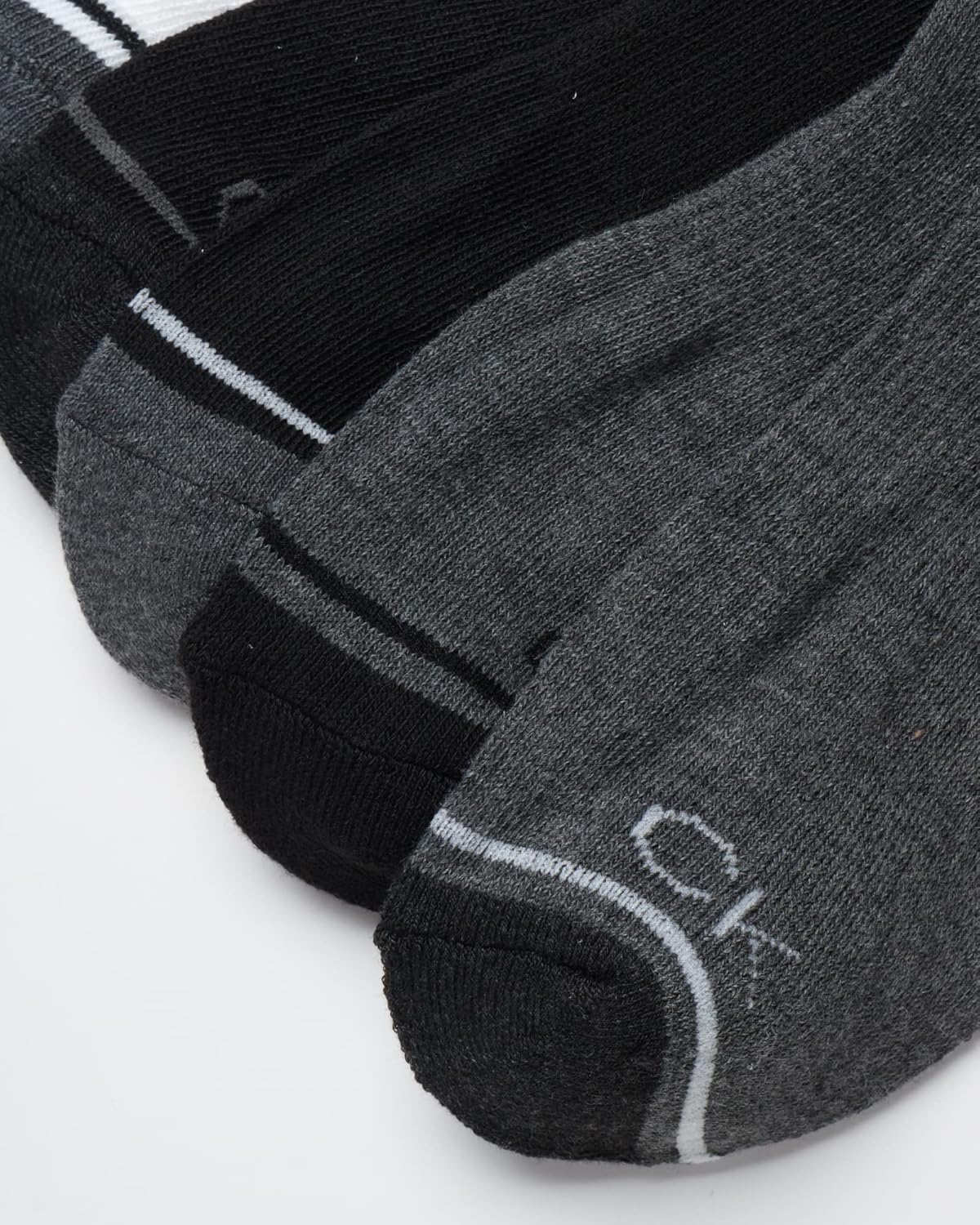 Calvin Klein Mens No Show Socks - 12 Pack Lightweight Cushioned Casual Low Cut Socks for Men for Sneakers and Loafers - Image 3