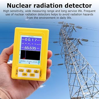 BuyWeek BR-9C ハンドヘルド核放射線検出器 50MHz-5GHz 高感度電磁放射線検出器 フル機能テスター
